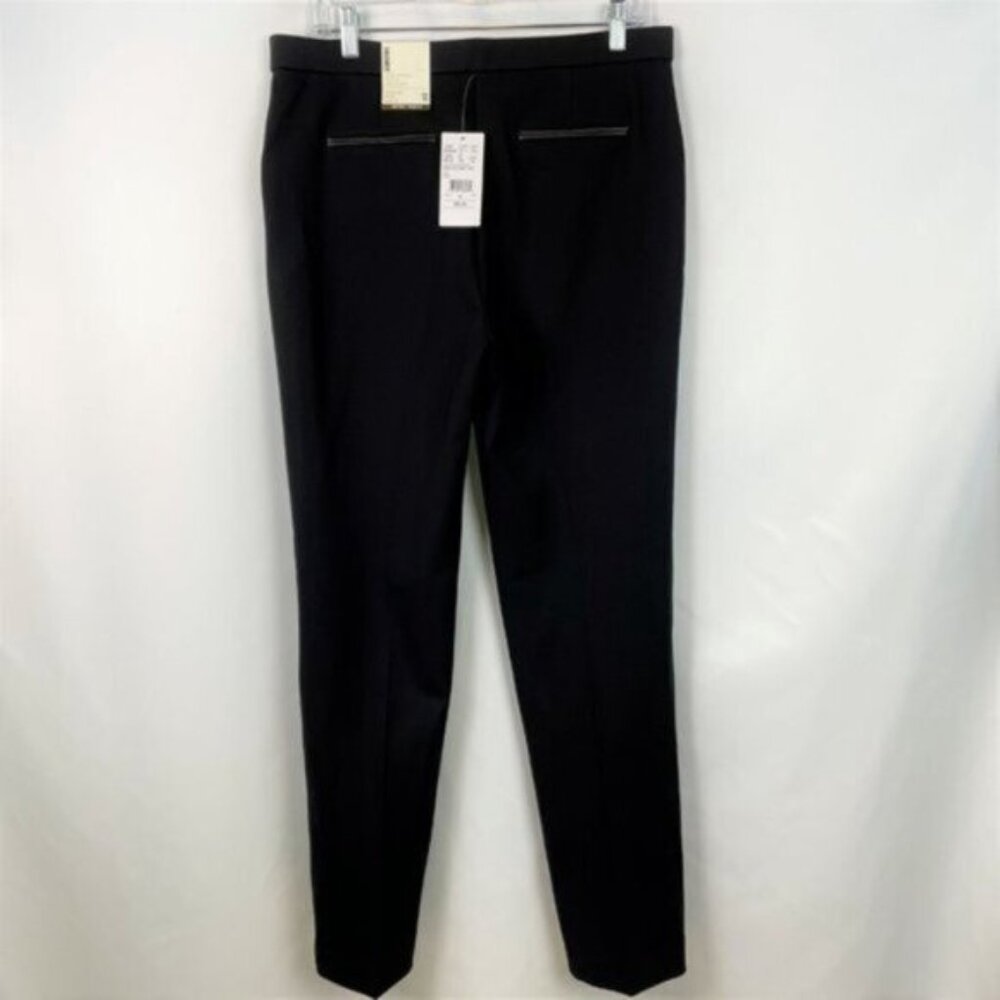 Laura Pants Women’s Black Comfort Waist High Rise Shaped Hips Straight Leg Pants - Picture 2 of 8